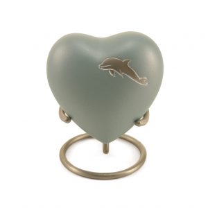 Aria Dolphin Heart Keepsake