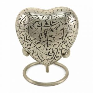 Classic Heart - Antique Silver Oak