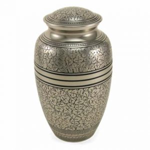 Classic Large Urn - Antique Silver Oak