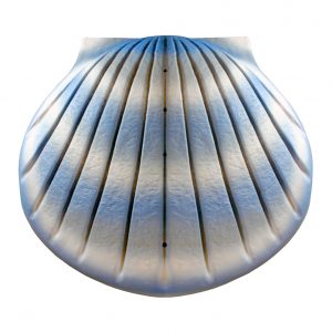 AUPSA01 Shell Urn Aqua