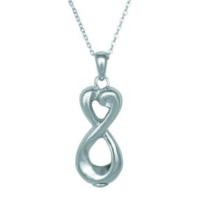 AUN3745 Infinite Love Ash Pendant 925SS
