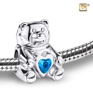 Blue Bear Bead