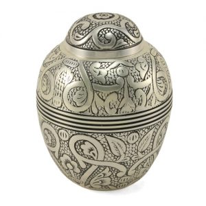 2639XS Silver Embossed Extra Small