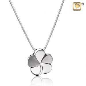 Bloom (Silver-Two Tone) Ash Pendant