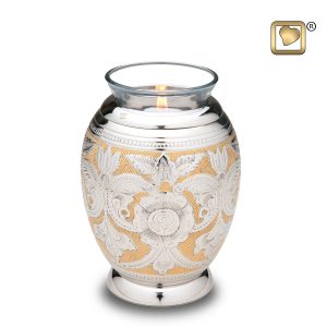 Ornate Floral Tealight