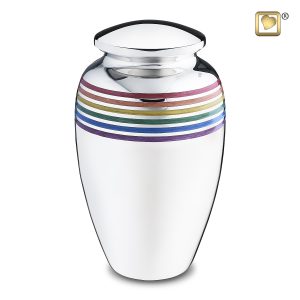 A222 Rainbow Large Urn
