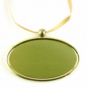 C400 Urn Pendant Golden Oval