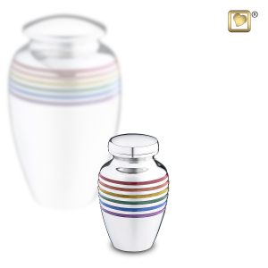 K222 Rainbow Keepsake Urn