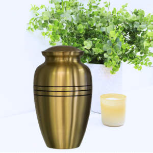 Cremation Urn Classic Gold