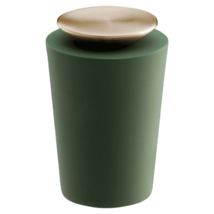 Crescent Tall Sage Green Keepsake