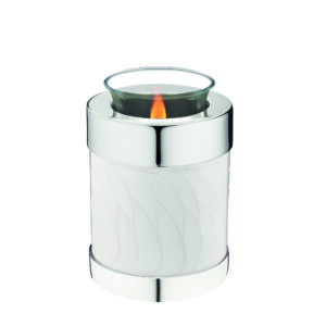 Blessings Pearl Silver Tealight