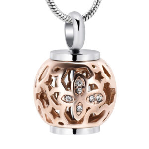 Rose Gold Lantern Pendant