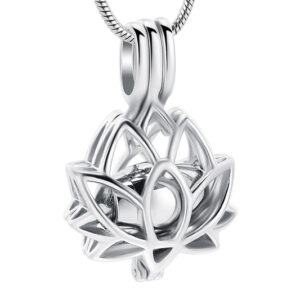 Silver Lotus Pendant