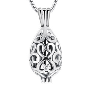 Silver Tear Drop Pendant