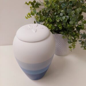 Eco OceanBlue Biodegradable Urn